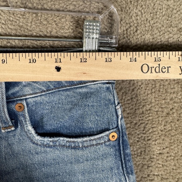 Madewell Jeans Womens 25P Blue Curvy Perfect Vintage Flare High Rise Denim - Picture 5 of 14